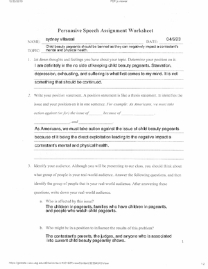 famous speech analysis worksheet