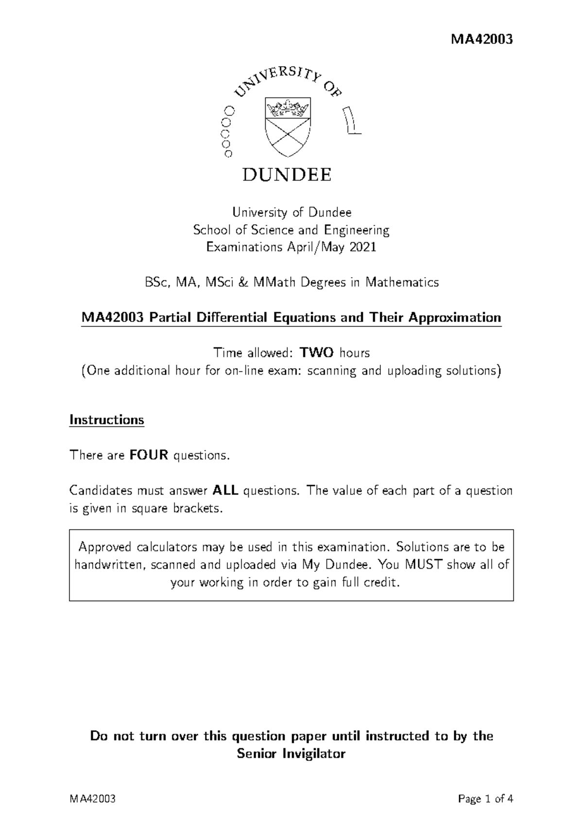 MA42003-May21paper disp23 - MA University of Dundee School of Science ...