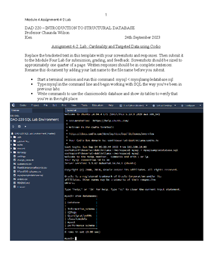 Dad 220 Lab One Codio Is An Online Integrated Development Environment Ide Where You Ll Dad 220 Lab One Codio Is An Online Integrated Development Environment Ide Where You Ll
