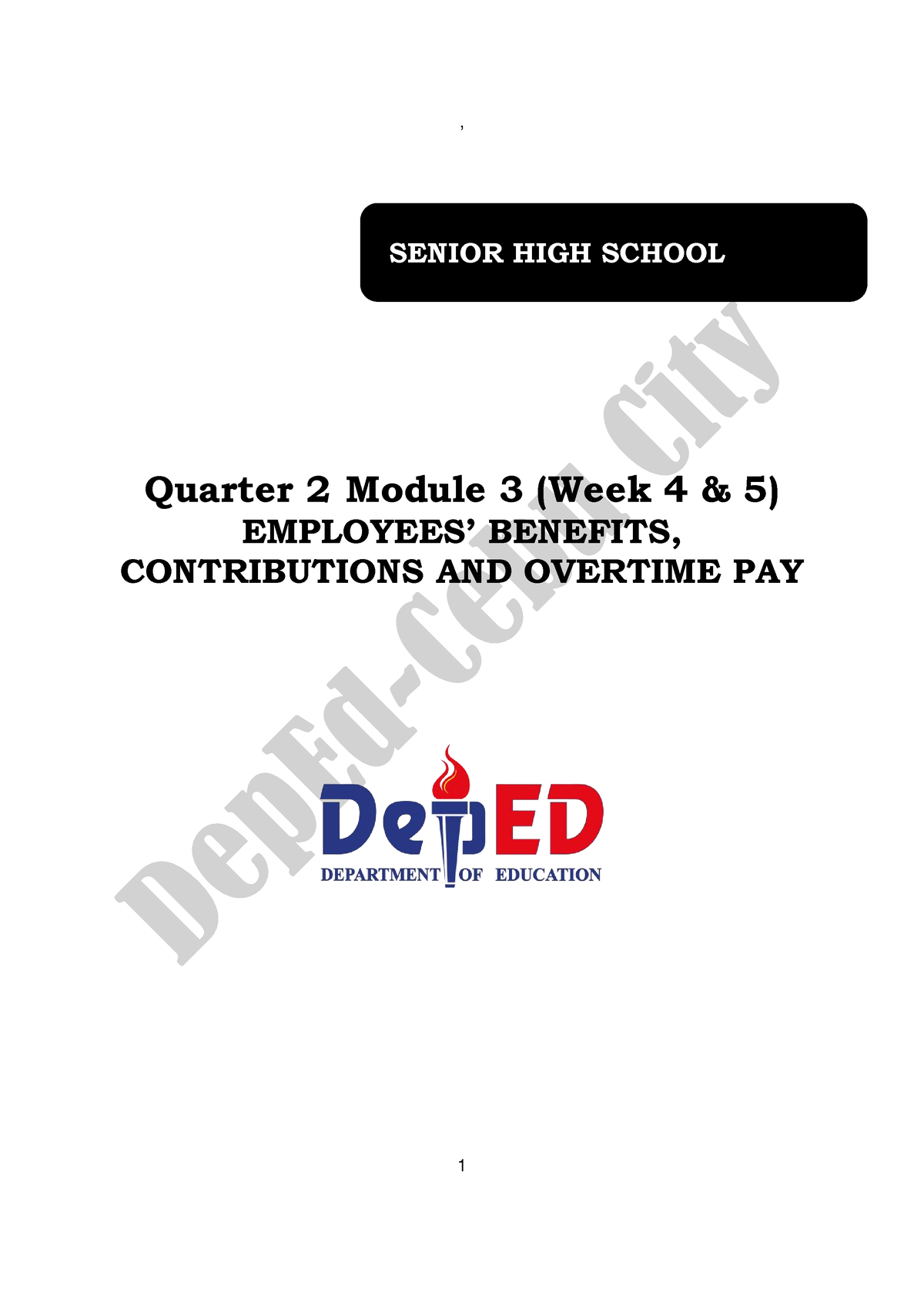 3 Q2 Bus Math - Business Mathematics Module 3 For Second Quarter ...