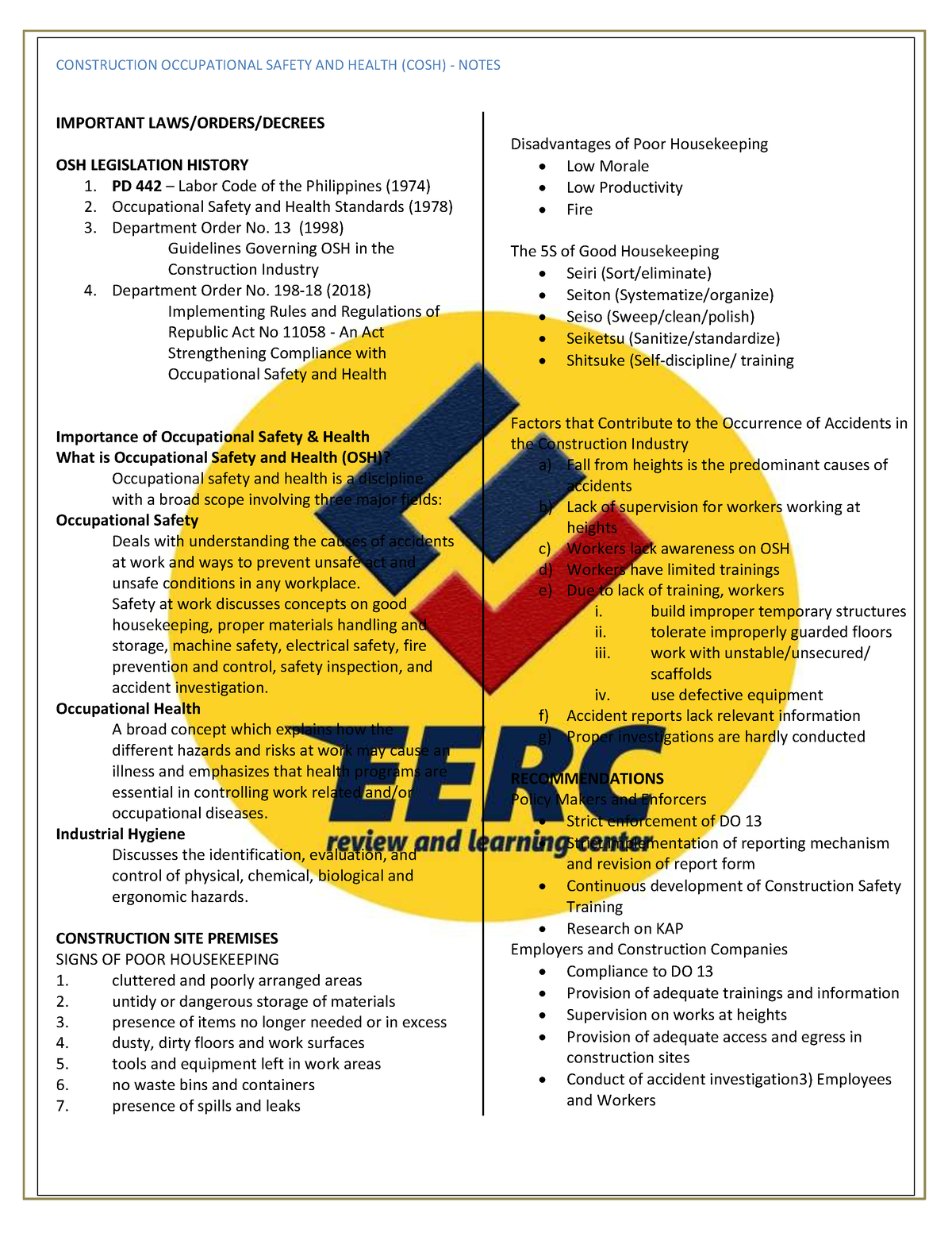 cosh-handout-nov-2022-eerc-important-laws-orders-decrees-osh