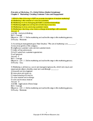 Lecture Notes-Chapter 7 - Chapter 7 Customer Value-Driven Marketing ...