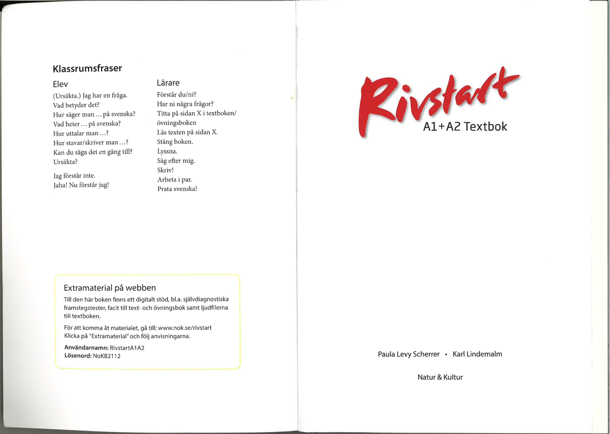 Rivstart A1-A2 Textbok (Textbook) ( PDFDrive ) - Computer Architecture ...