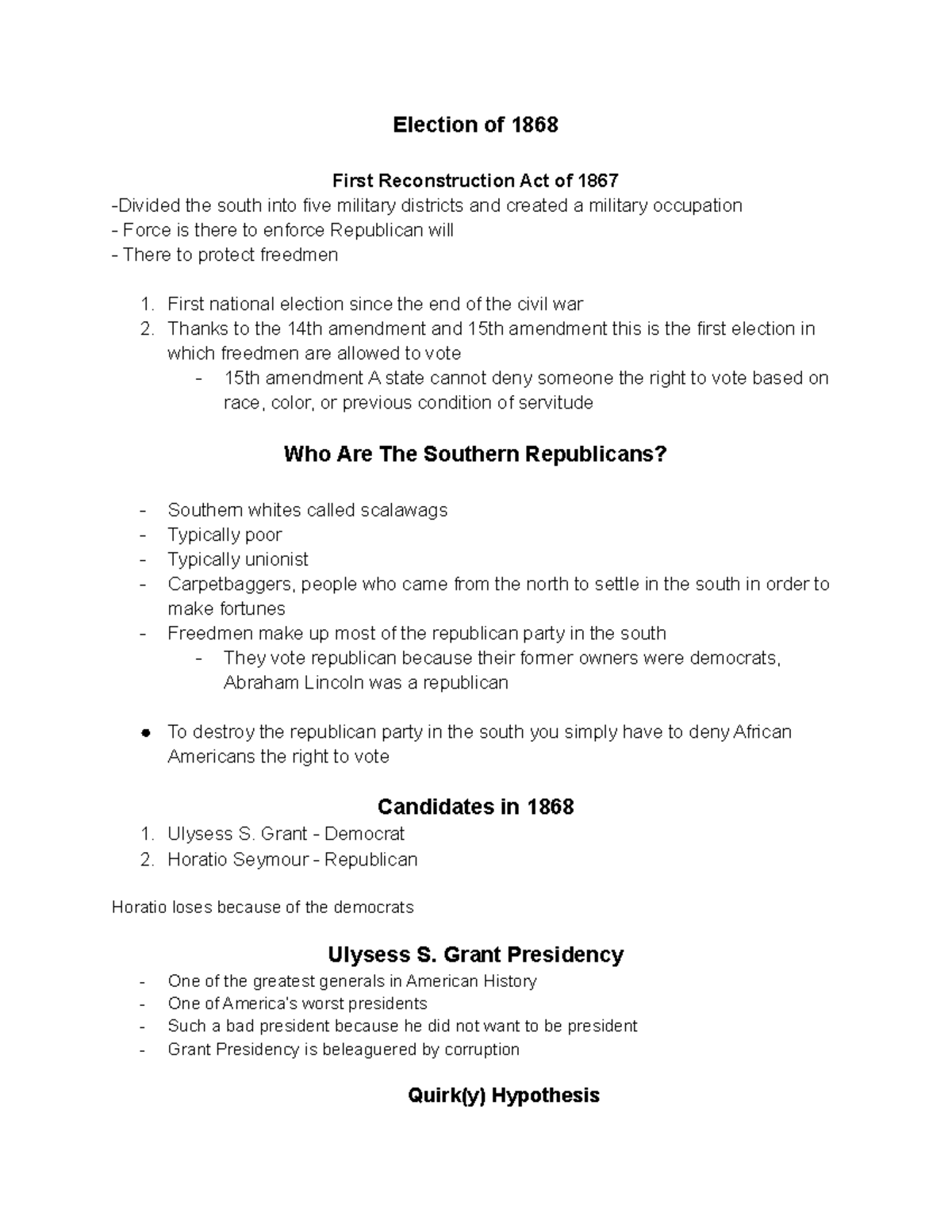 history-notes-8-30-election-of-1868-first-reconstruction-act-of-1867