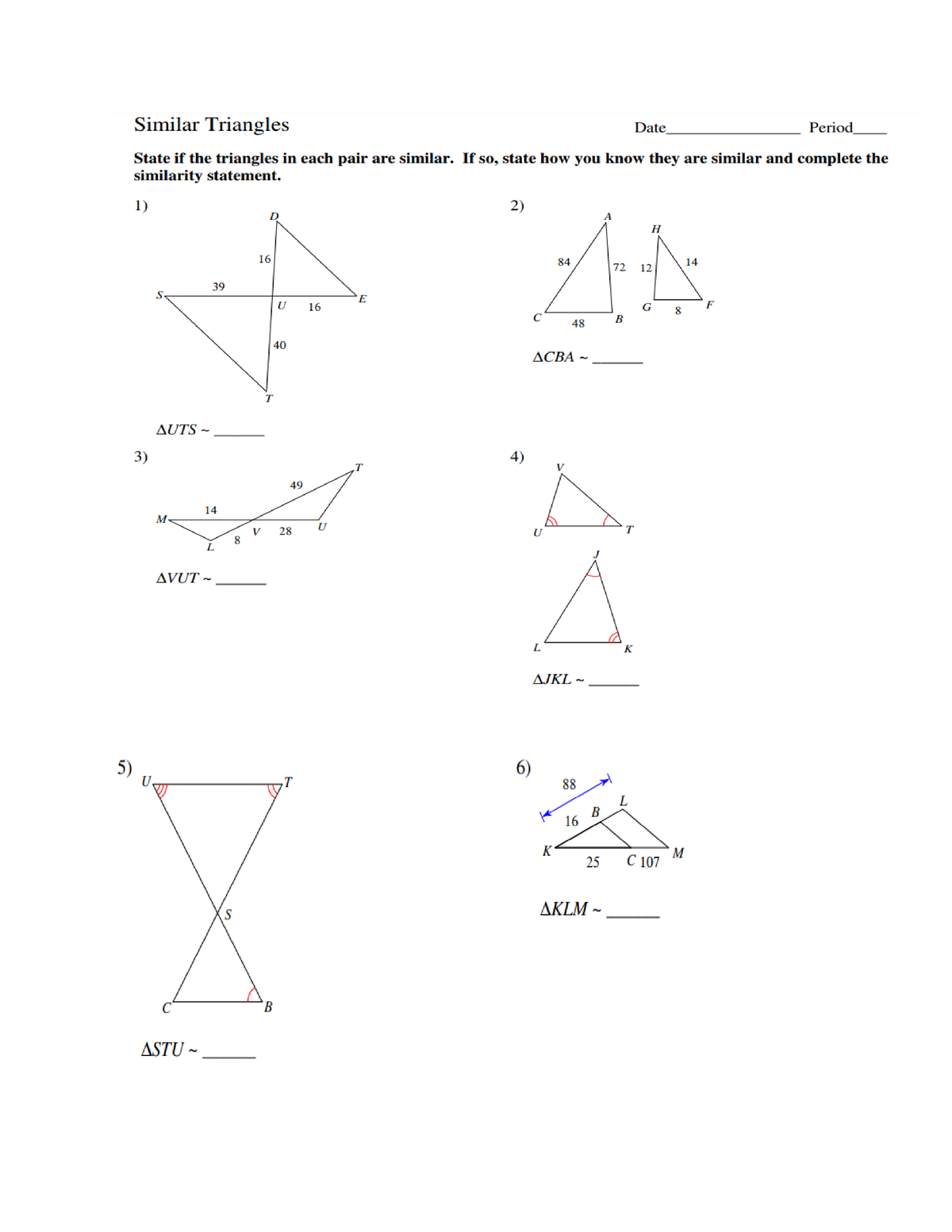 Similiarity of triangles activity - Theoretical foundation of nursing ...