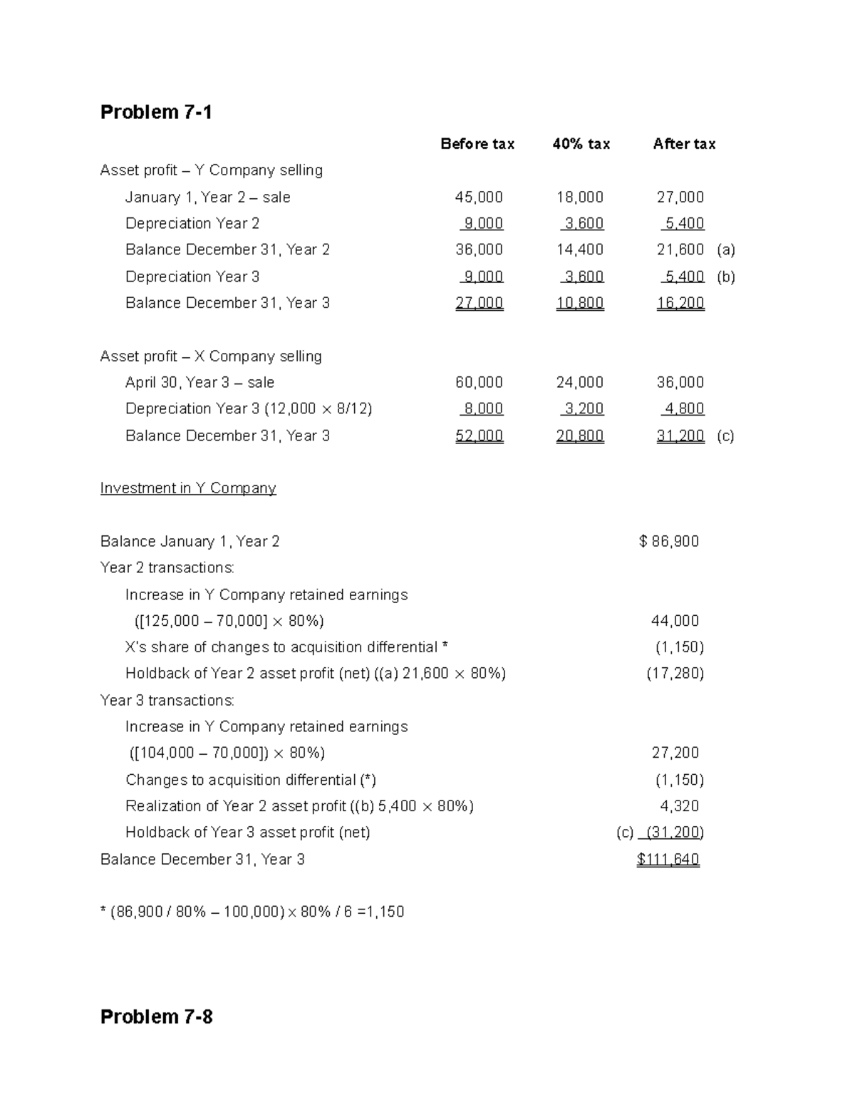 chapter-7-recommended-problems-solutions-problem-7-before-tax-40