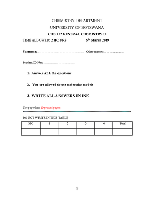 Form 1 Revision material - MODULE: THE NATURE OF SCIENCE TOPIC: DOING ...