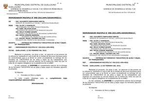 Acta de reunion - Página 1 de 2 ACTA DE LA SESIÓN DE LA MESA TÉCNICA ...