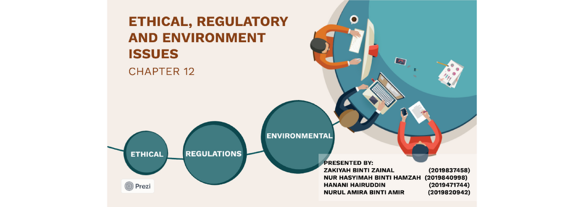 Chapter 12 - Ethical, Regulatory AND Environment Issues - Marketing ...