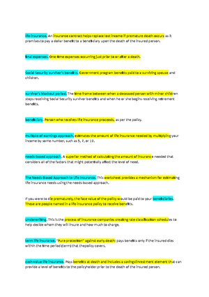 FM 310 Behavioral Finance Chapter 1 Notes - FM 310 (BEHAVIORAL FINANCE ...