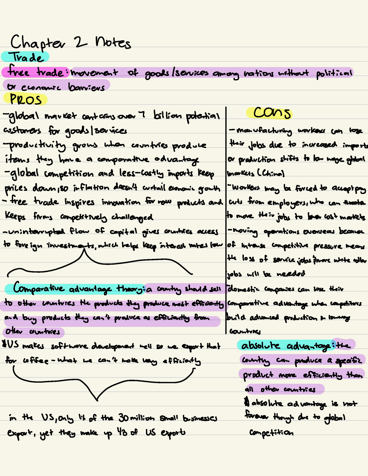 Chapter 2 - Dr. Li Wang's Notes From Textbook And Class - Chapter 2 ...