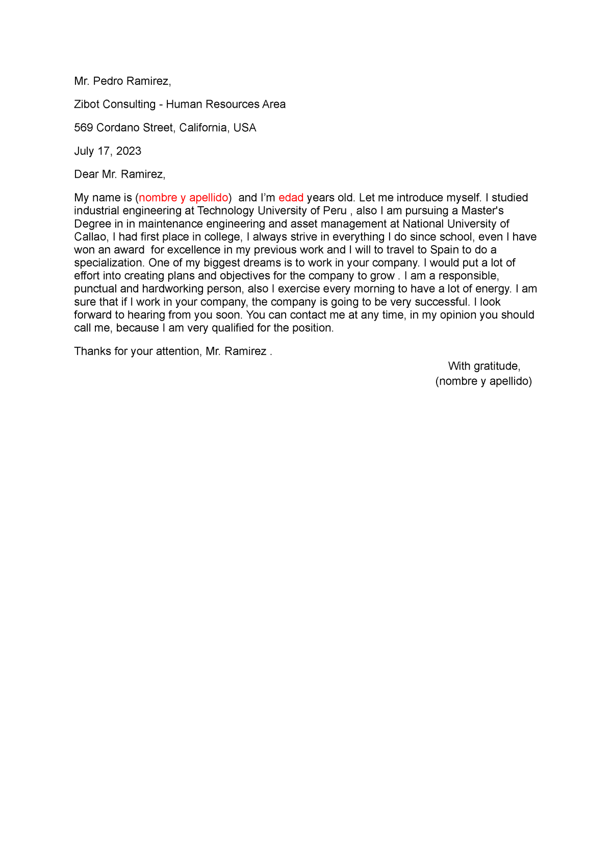 week 17 final assignment a cover letter (part 1)