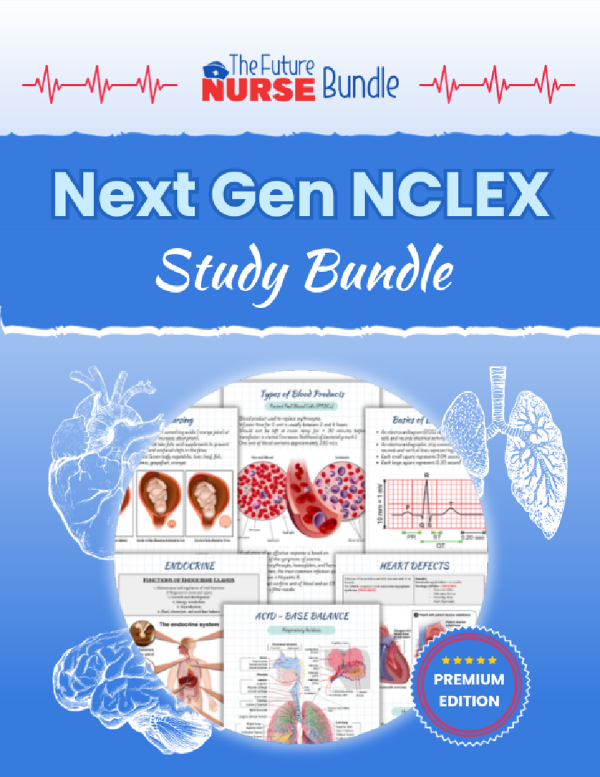 Nclex Guide #1 - NEXT-GENERATION NCLEX Study Bundle FIVE Steps for ...