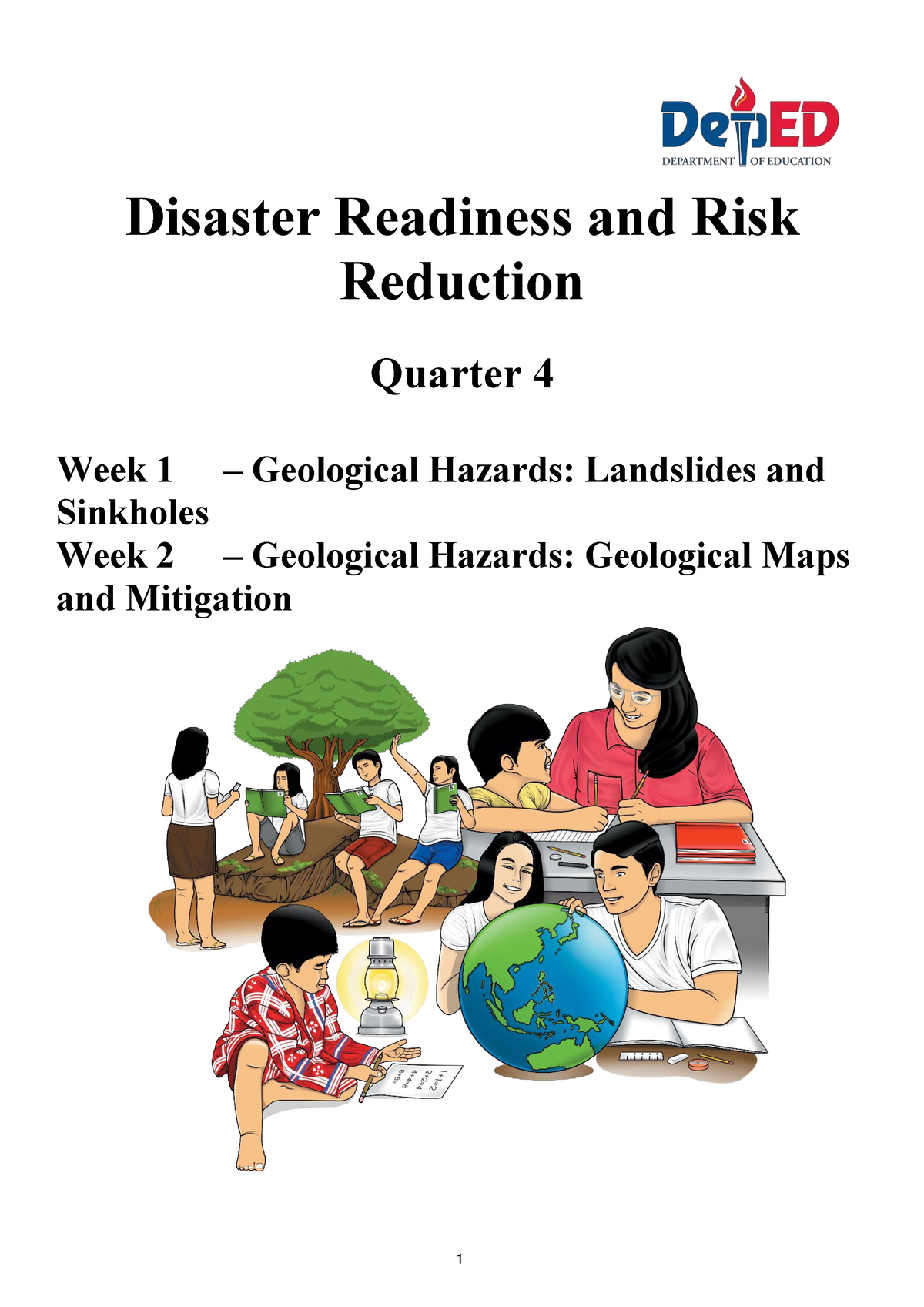 DRRR Q4 Week-1-2 - to help you - Disaster Readiness and Risk Reduction ...