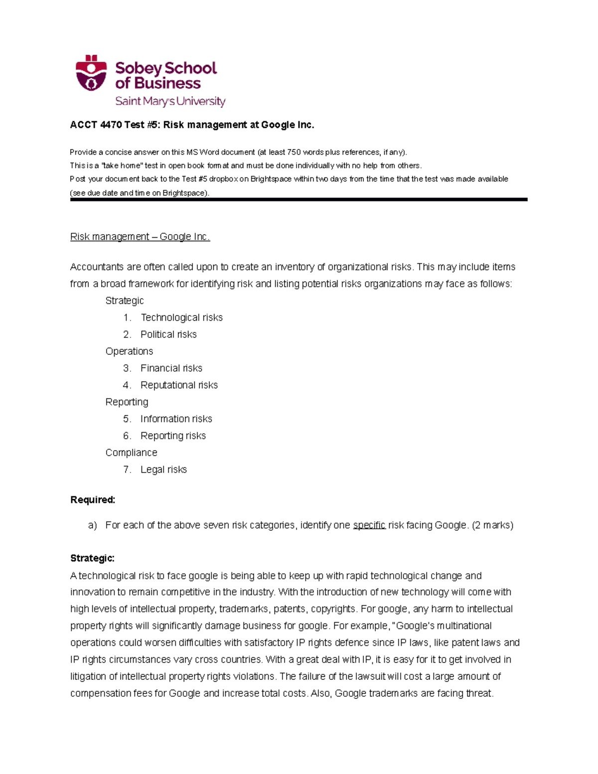 test-5-1a-risk-management-acct-4470-test-5-risk-management-at