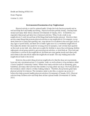 Lifespan Developmental Case Study: Sheridan College NURS10016 - Studocu