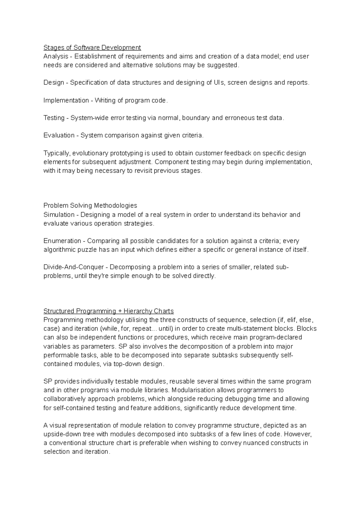 Section 2 Problem Solving Theory Of Computation Notes Stages Of Section 2 Problem Solving Theory Of Computation Notes Stages Of