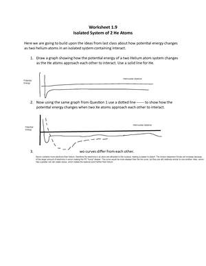 CHEM1061 CLUE Wksht 3.4 - Worksheet 3. Graphite And Diamond What Are ...