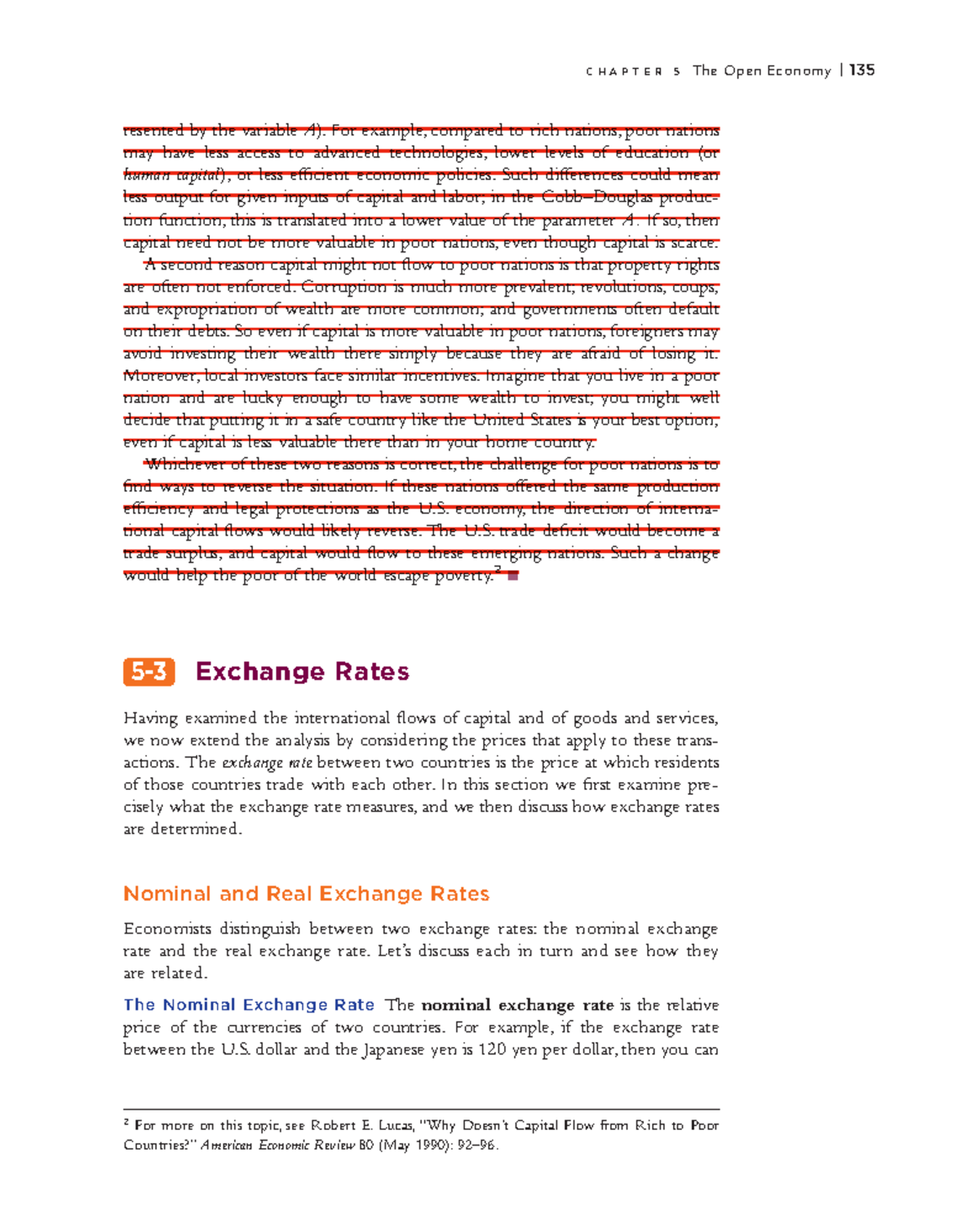 Exchange-Rate - econoics - resented by the variable A ). For example ...