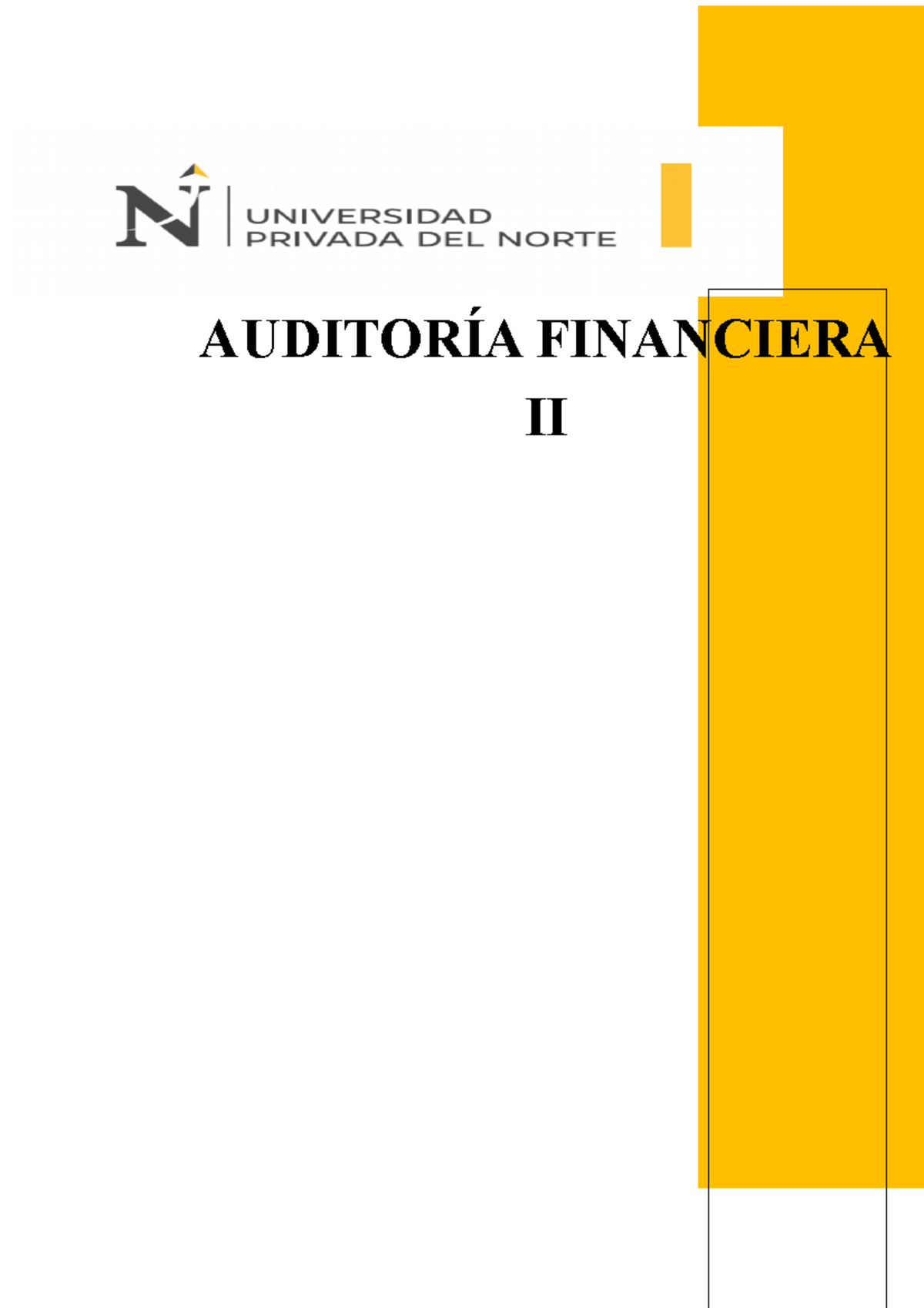 S6 - AUDITORIA CAJA Y BANCOS CASO PRACTICO INFORME FINAL PROGRAMA DE ...