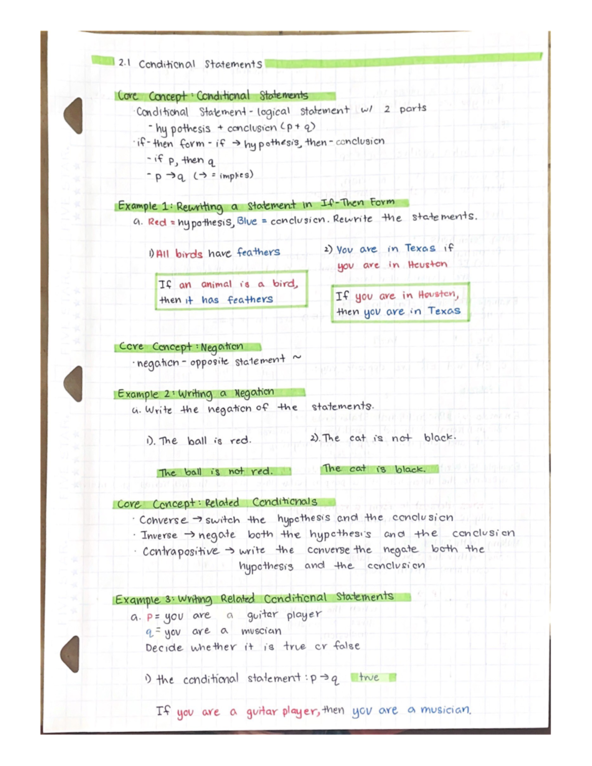 2.1 Conditional Statements - Studocu