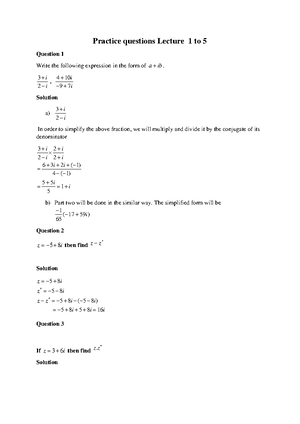 QA Maths Sample Test with Answers - QA Maths Sample Test with answers ...