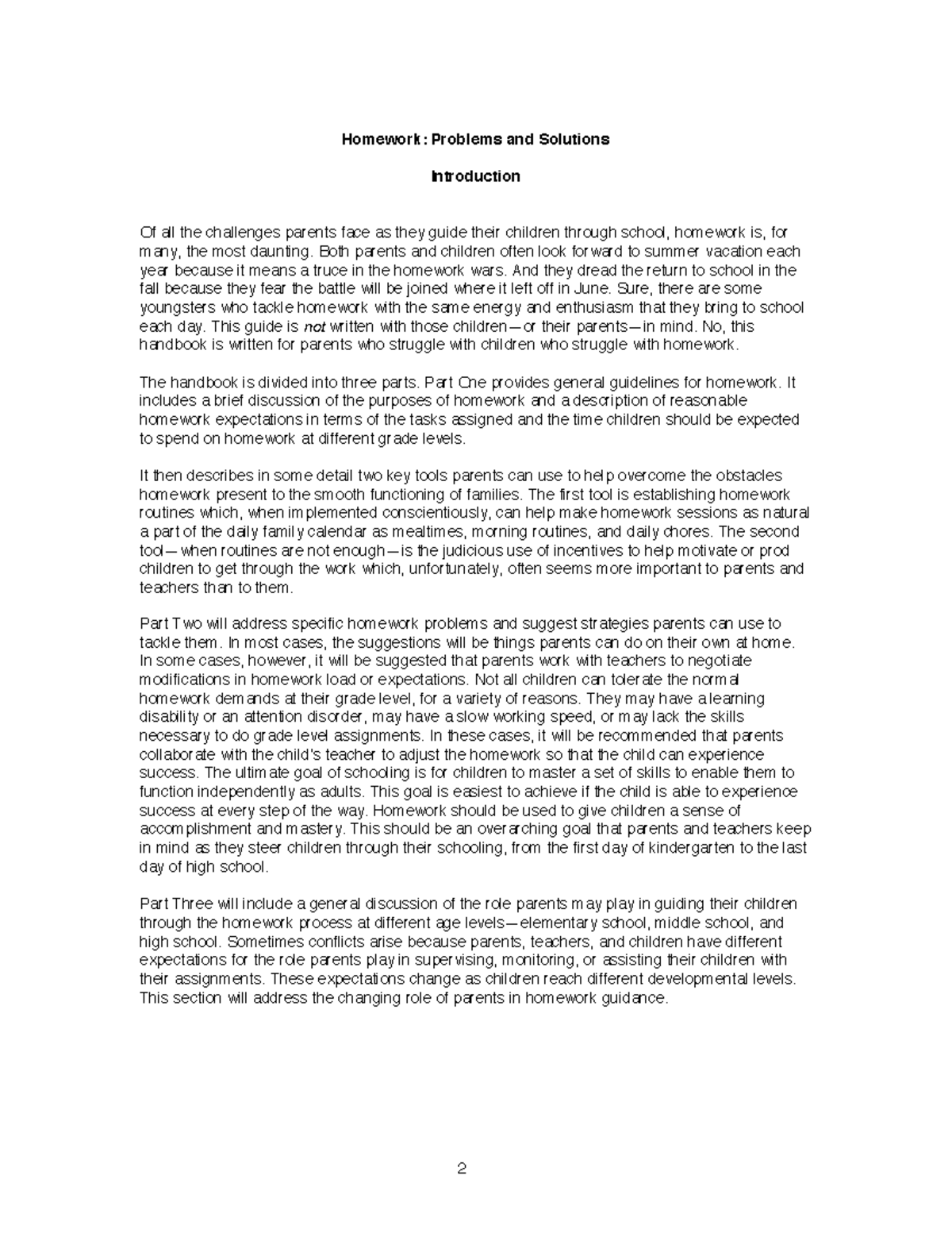 2 - info - 2 2 Homework: Problems and Solutions Introduction Of all the ...