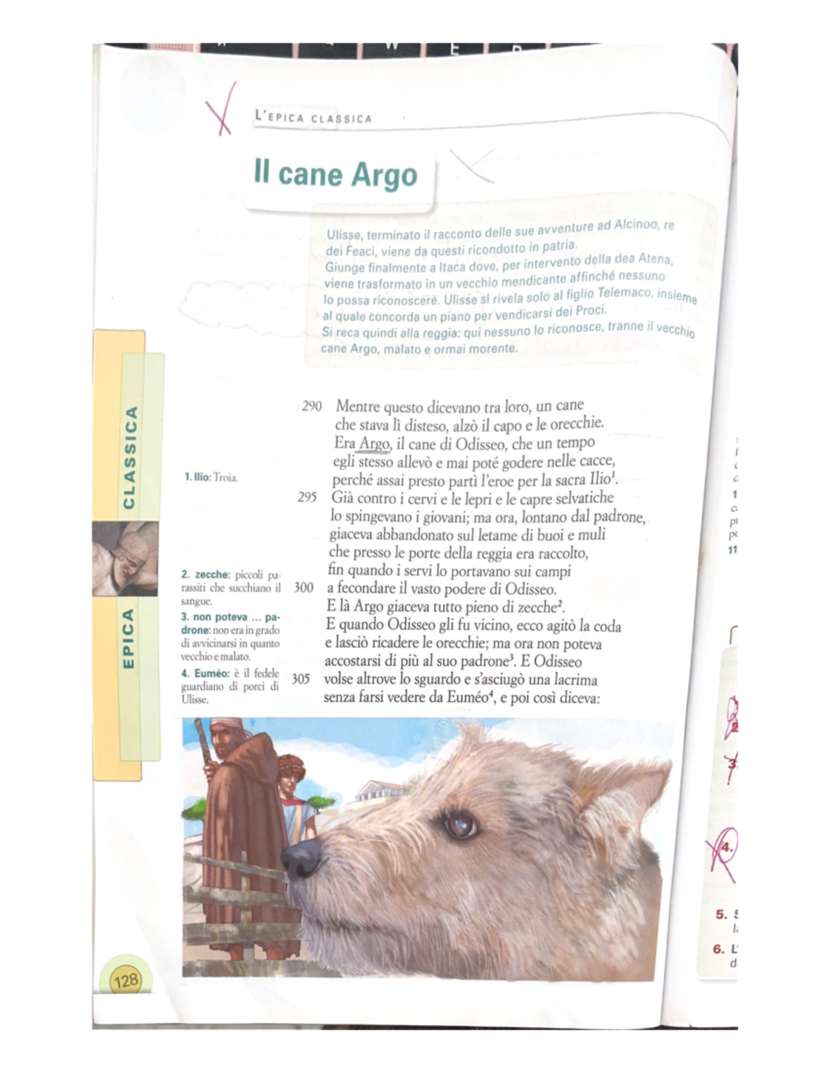 Il cane Argo Letteratura Italiana Contemporanea Studocu