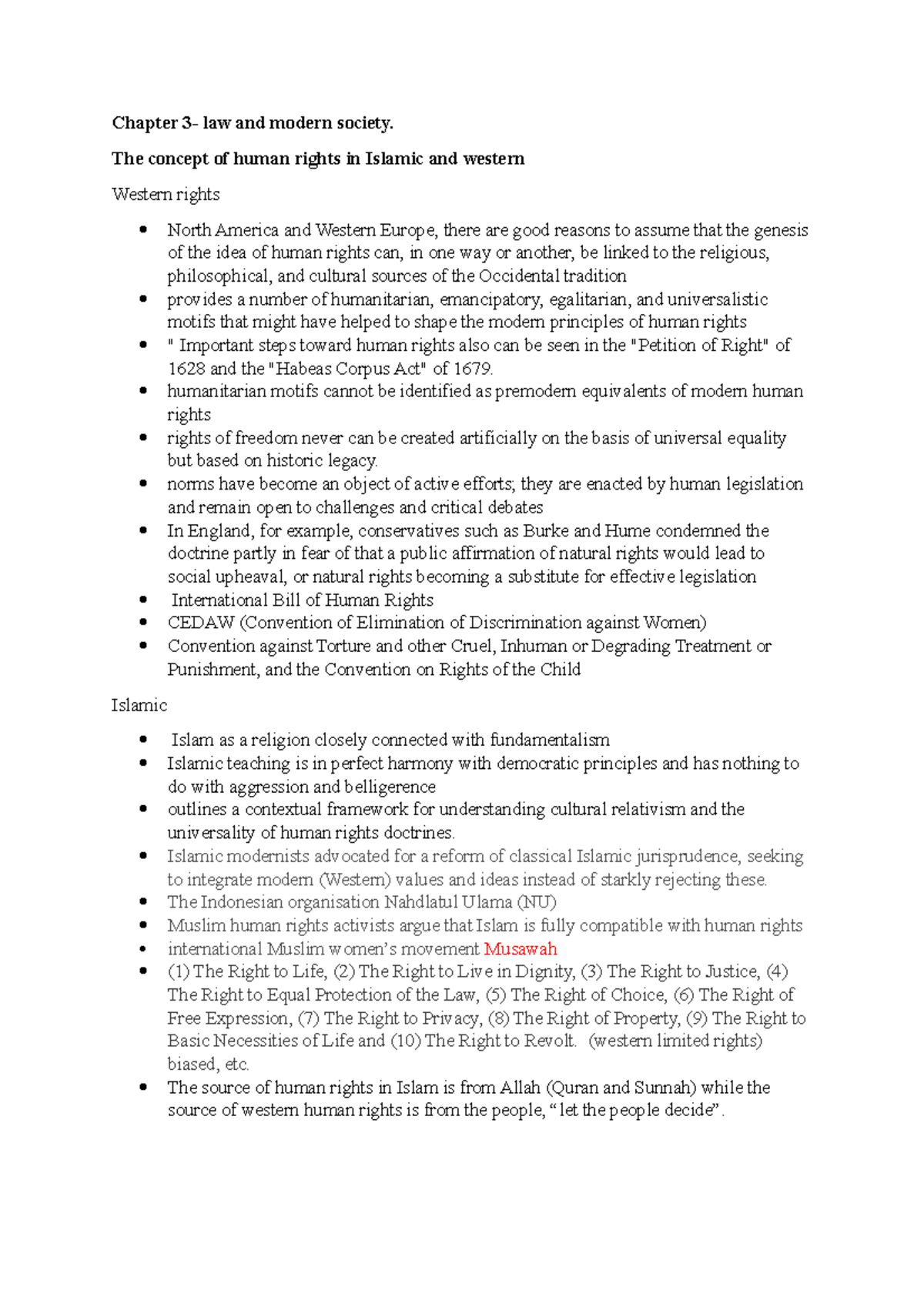 Chapter 3 law and society Notes - MMU - Studocu