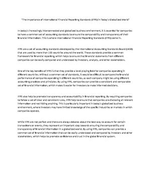 Cultural Differences and Their Impact on International Accounting