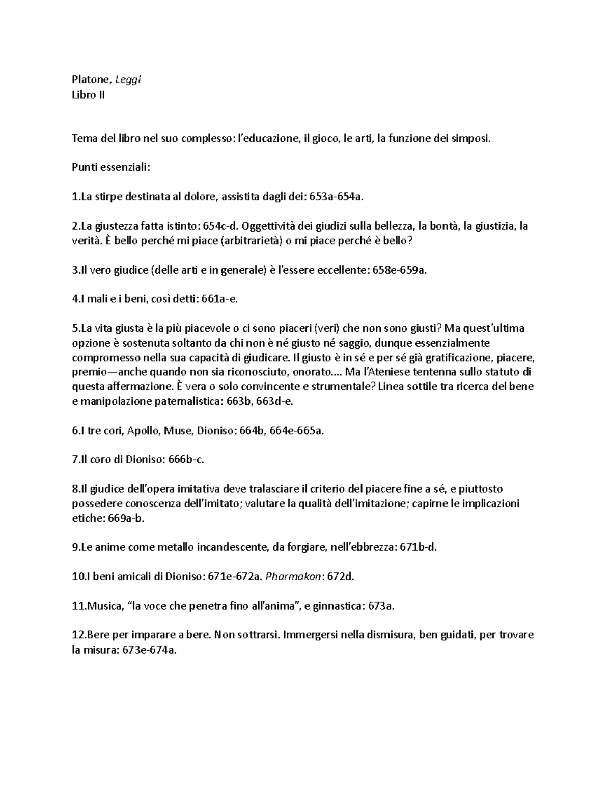 Leggi II Riassunto Schematico Platone Libro II Leggi Tema Del Libro Nel Suo Complesso