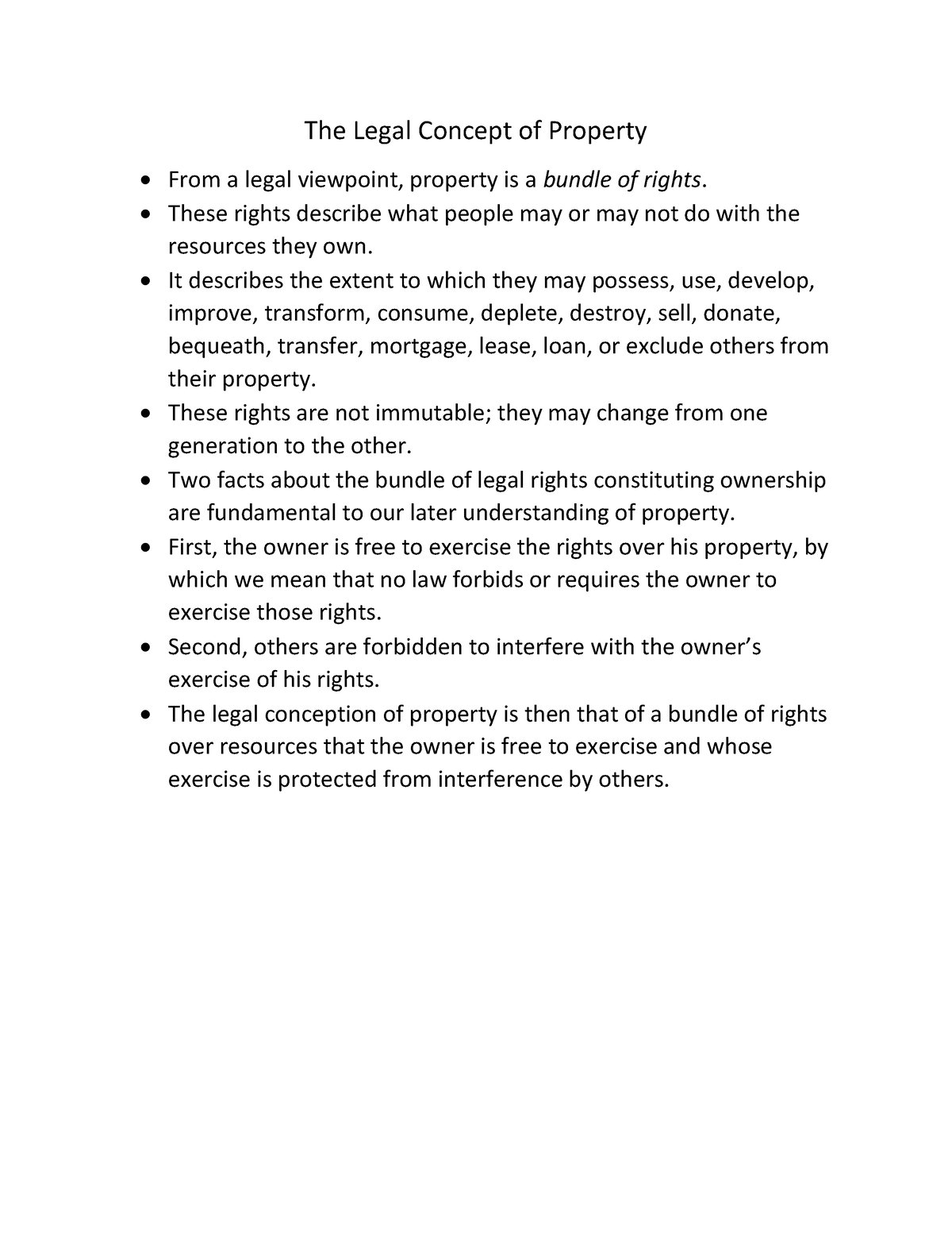 property-rights-the-legal-concept-of-property-from-a-legal-viewpoint