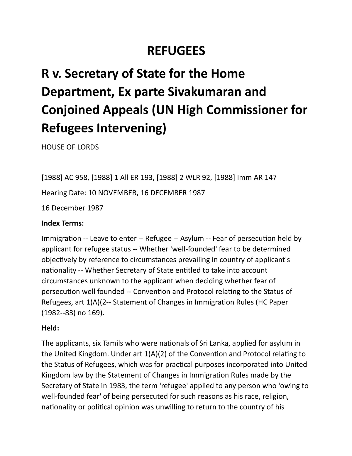 refugees-summary-of-case-r-v-secretary-of-state-for-the-home