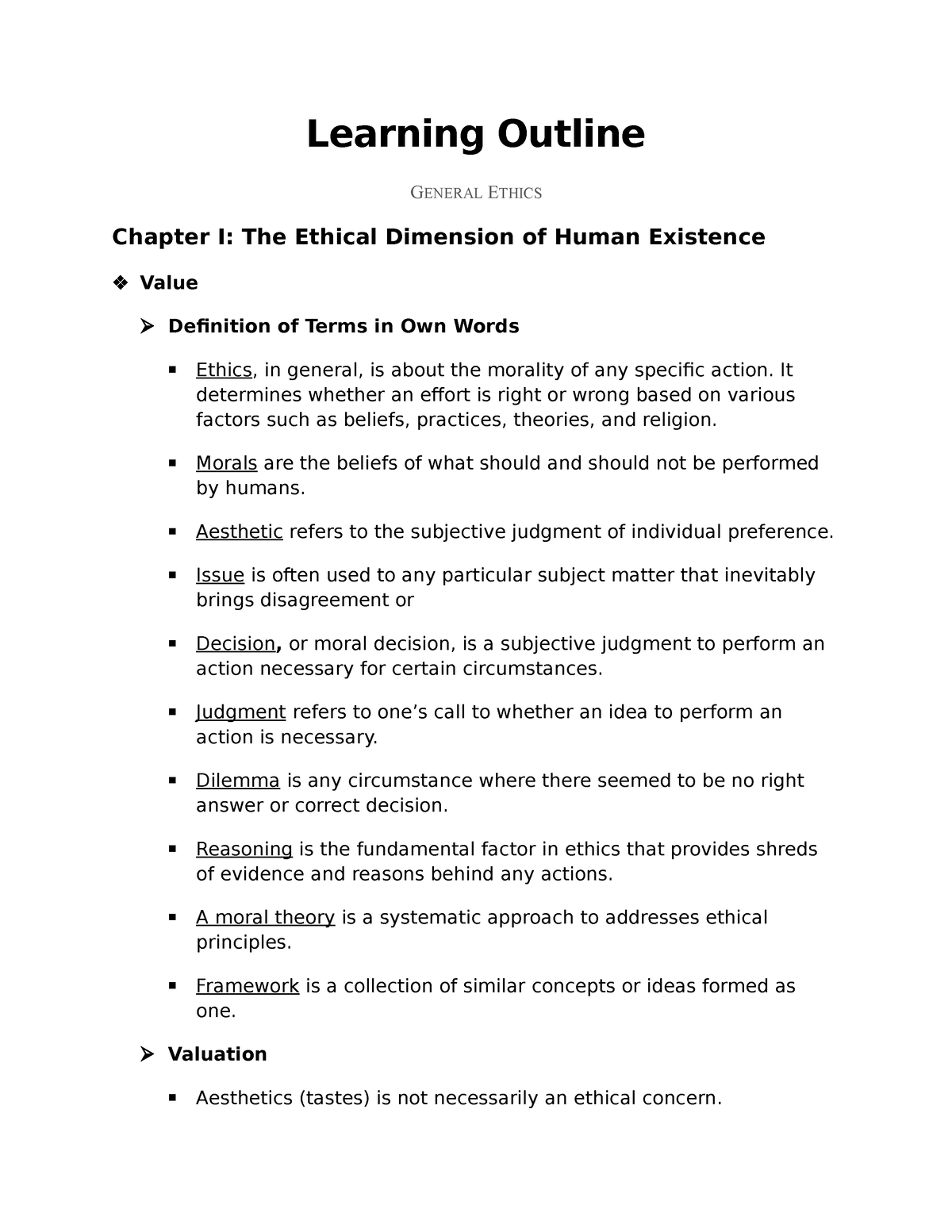 ethics-definition-of-terms-learning-outline-general-ethics-chapter-i