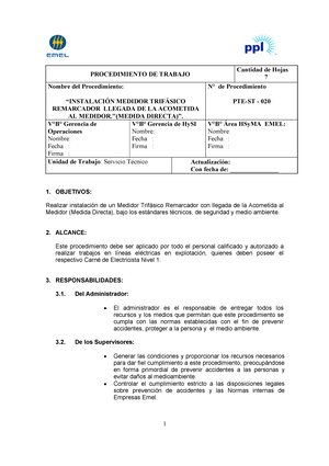 Pliego Técnico Normativo RPTD N°13 Líneas Eléctricas De Media Y Baja ...