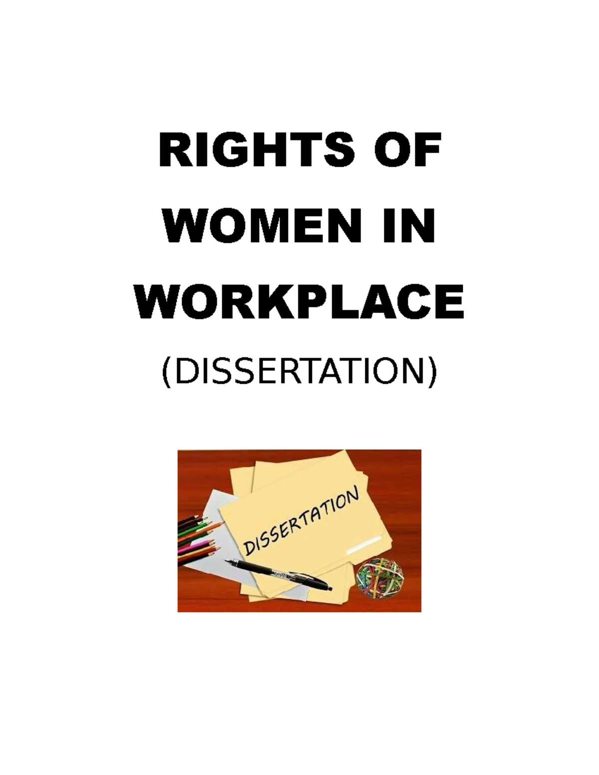 women's rights in the workplace essay