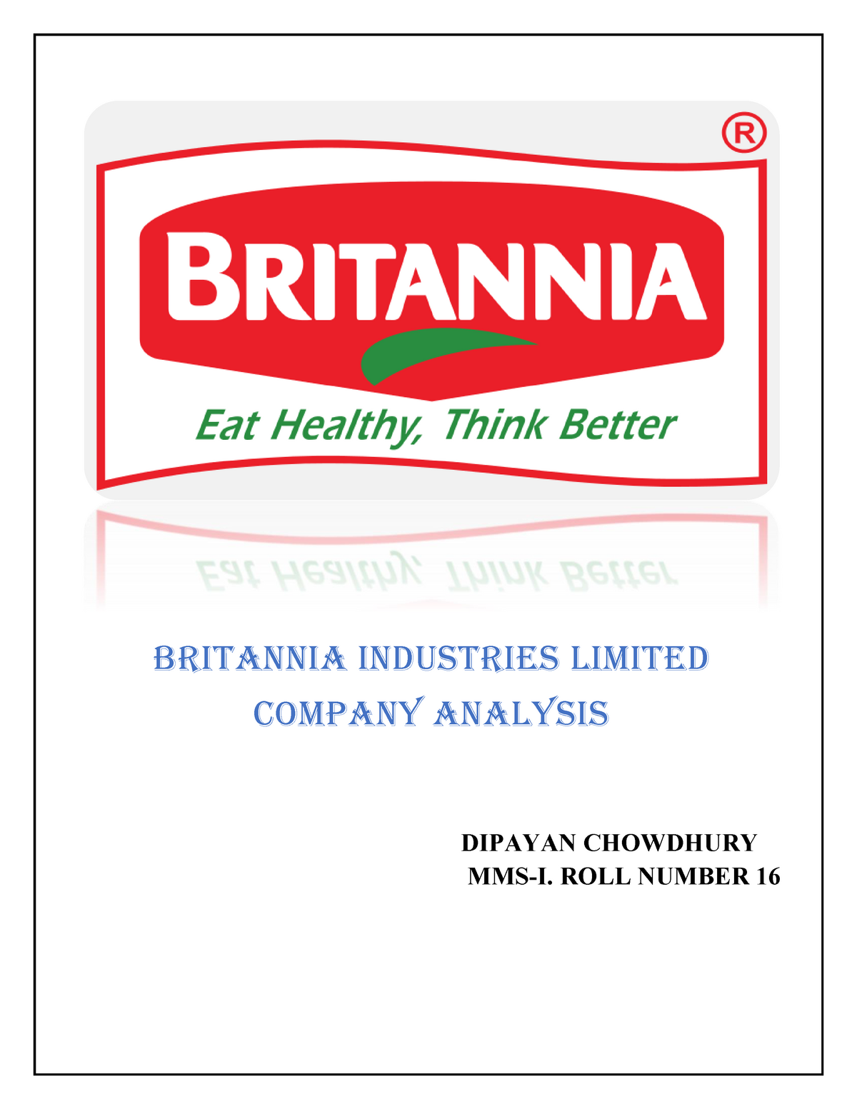 case study britannia company