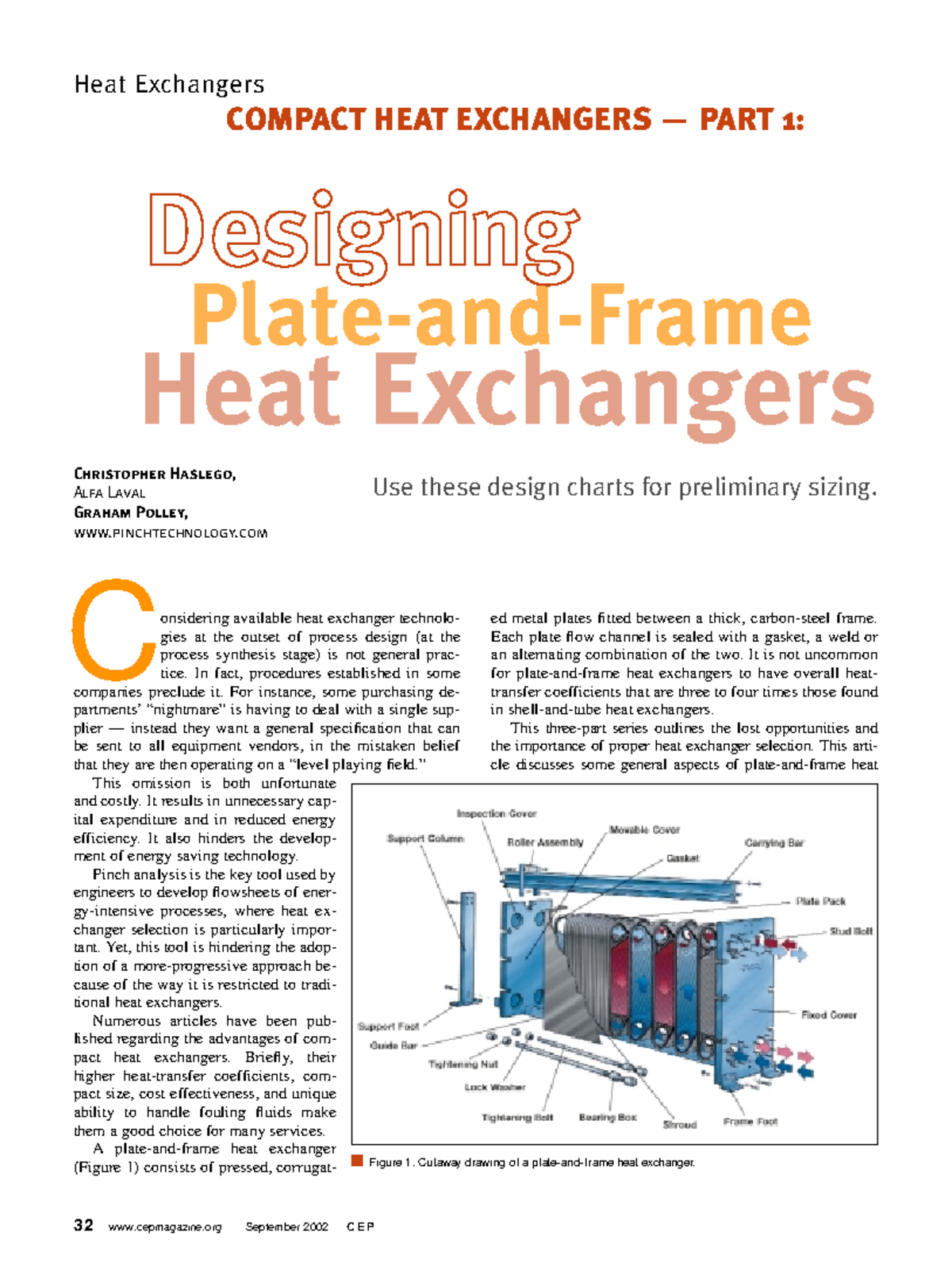 Compact Heat Exchangers part1 - Redes de Fluídos - IPL - Studocu