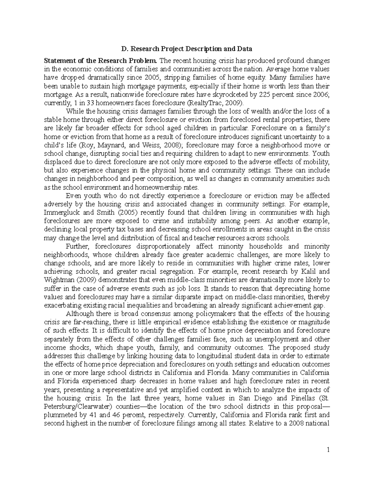 Evaluation Research Proposal Example D Research Project Description evaluation-research-proposal-example-d-research-project-description