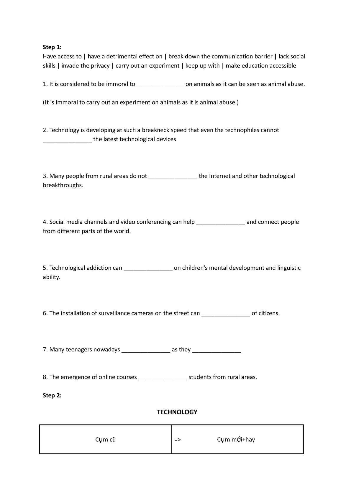 3 steps to memorize vocabularies effectively - Step 1: Have access to ...