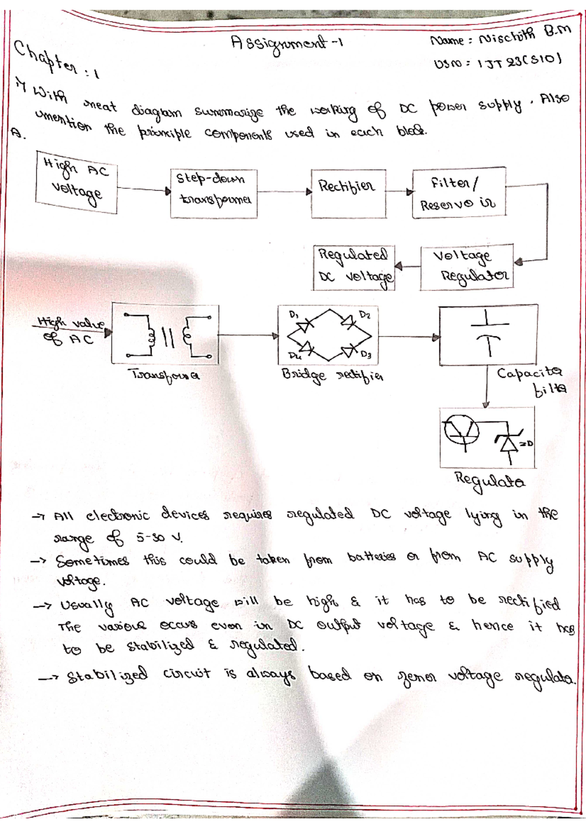 summary of all 5 modules of including diagrams for revision (vtu ...
