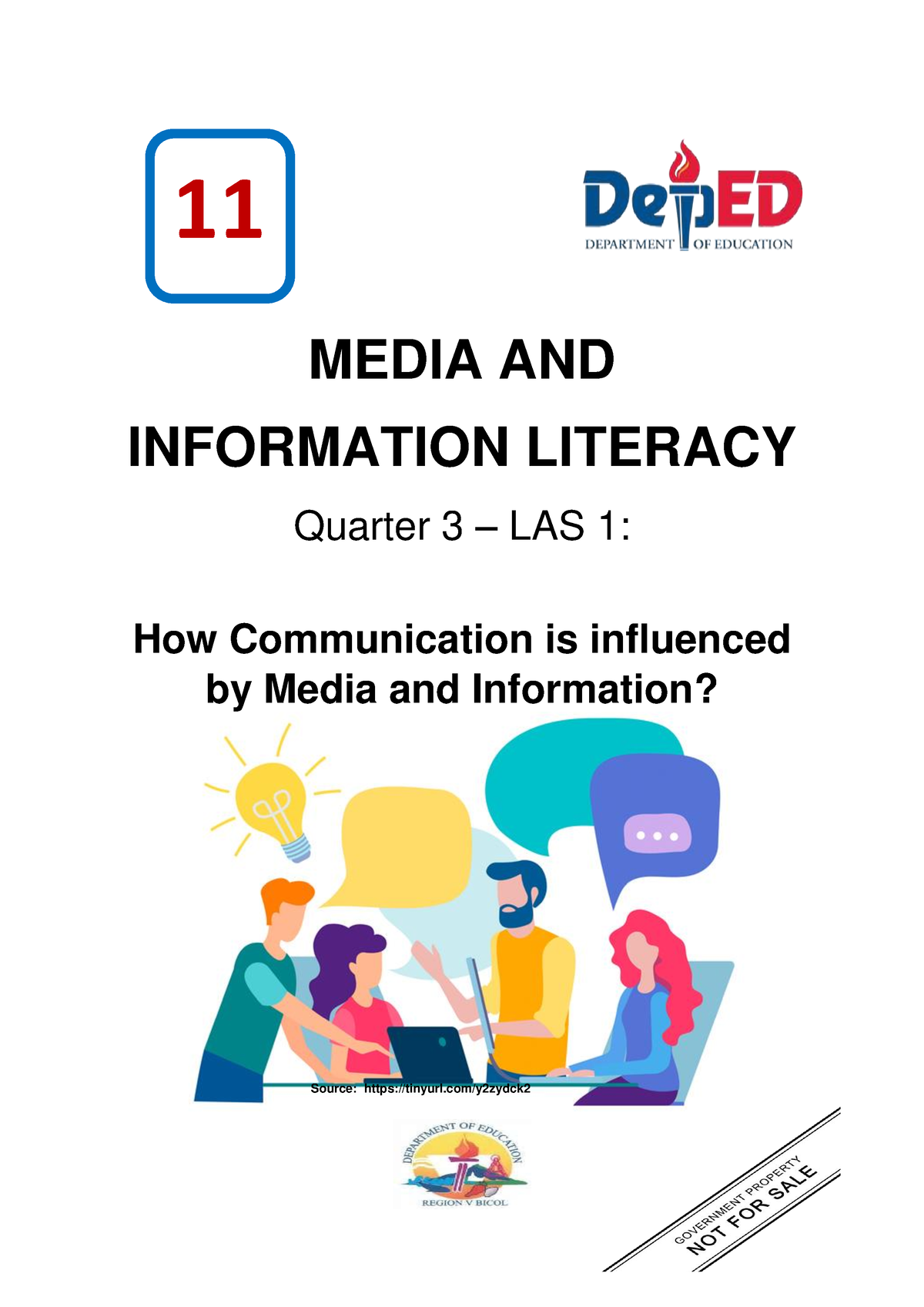 MIL Q3 LAS 1 - Media And Information Literacy - MEDIA AND INFORMATION ...