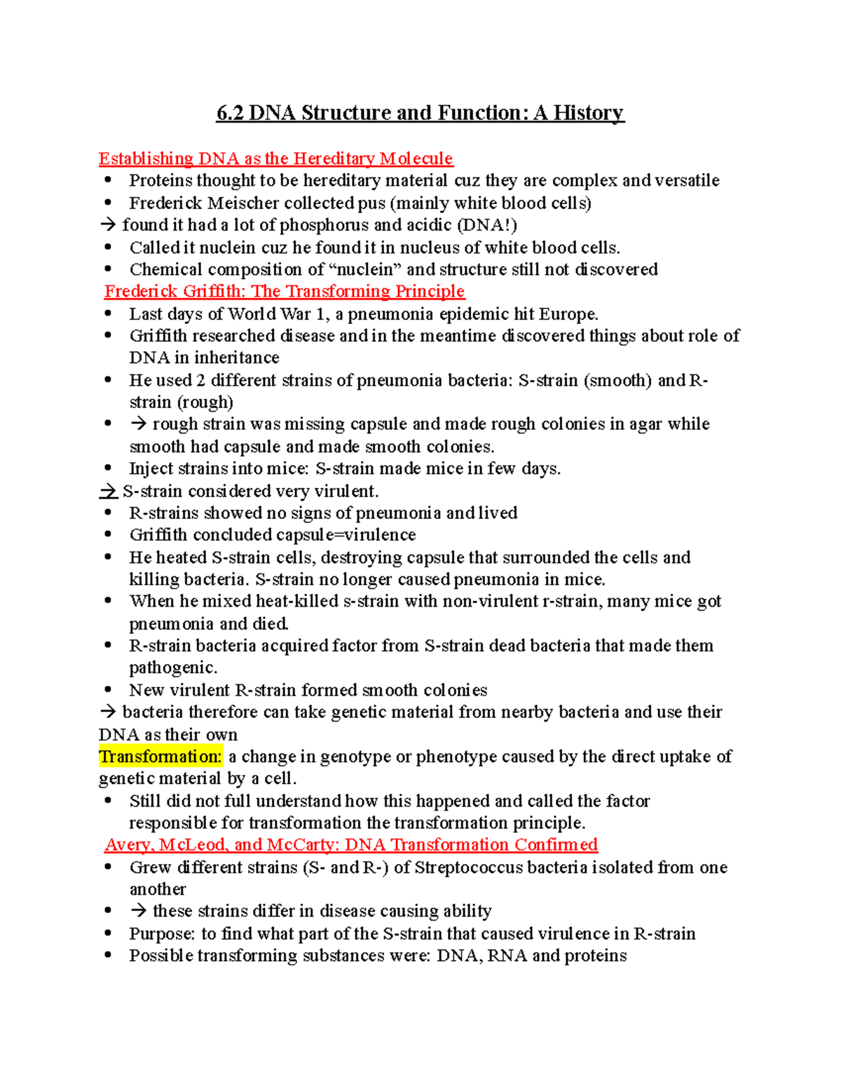 Dna Structure History Answer Key