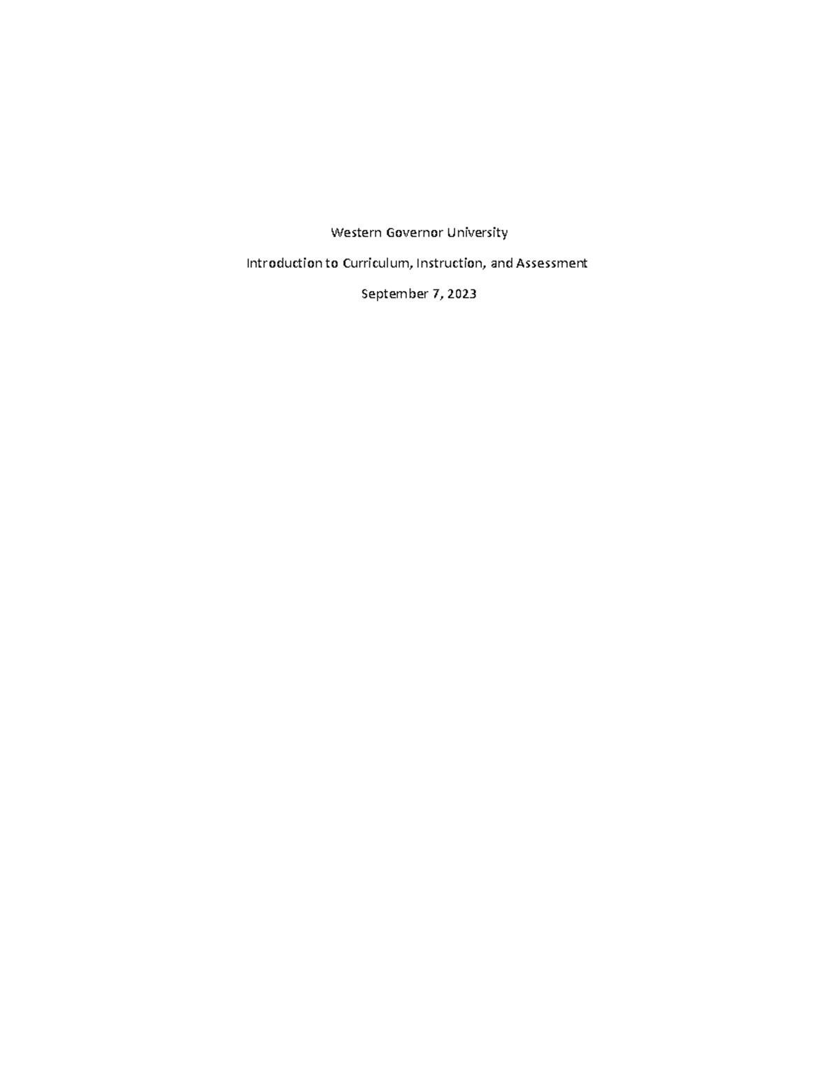 Western Governors University Student Portal - isiy9ab