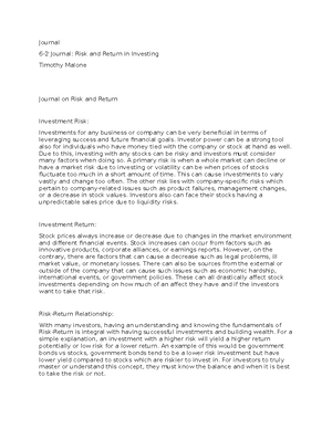 6-2 Final Project Milestone Two: Collective Bargaining Paper - 6-2 ...