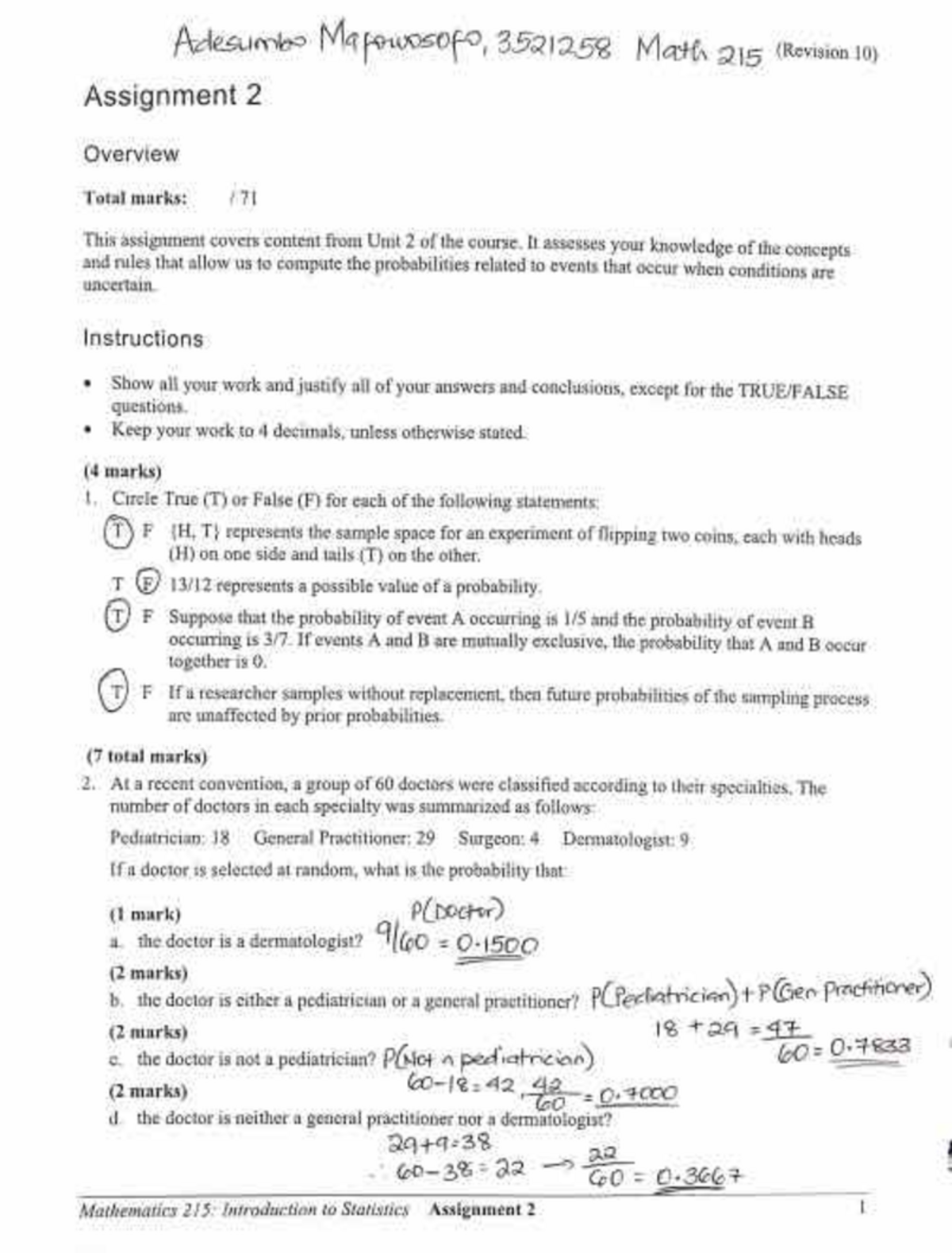 math 215 assignment 2