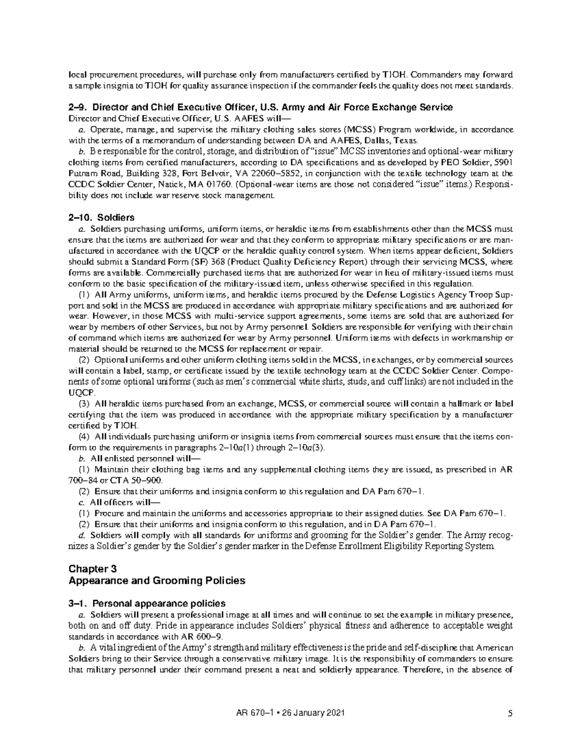 ARN30302-AR 670-1-000-WEB-1 (1) 13 - AR 670-1 • 26 January 2021 5 local ...