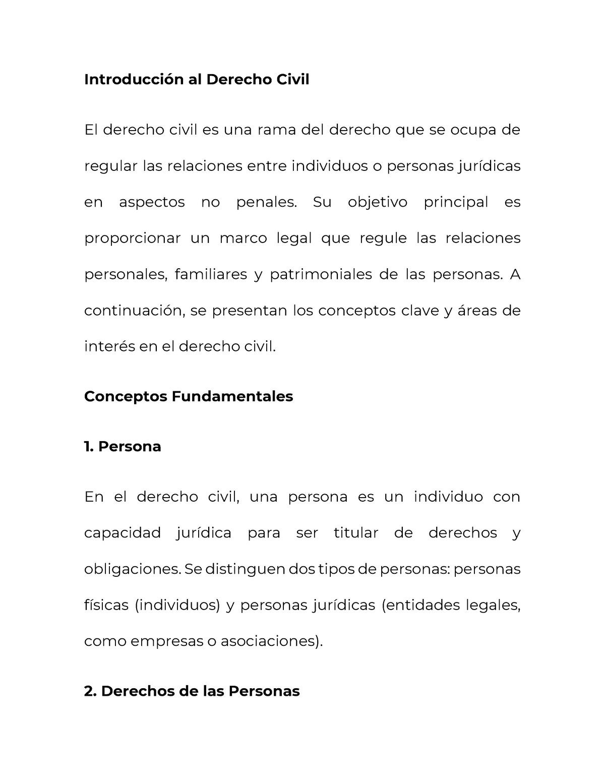 Introducción Al Derecho Civil - Introducción Al Derecho Civil El ...