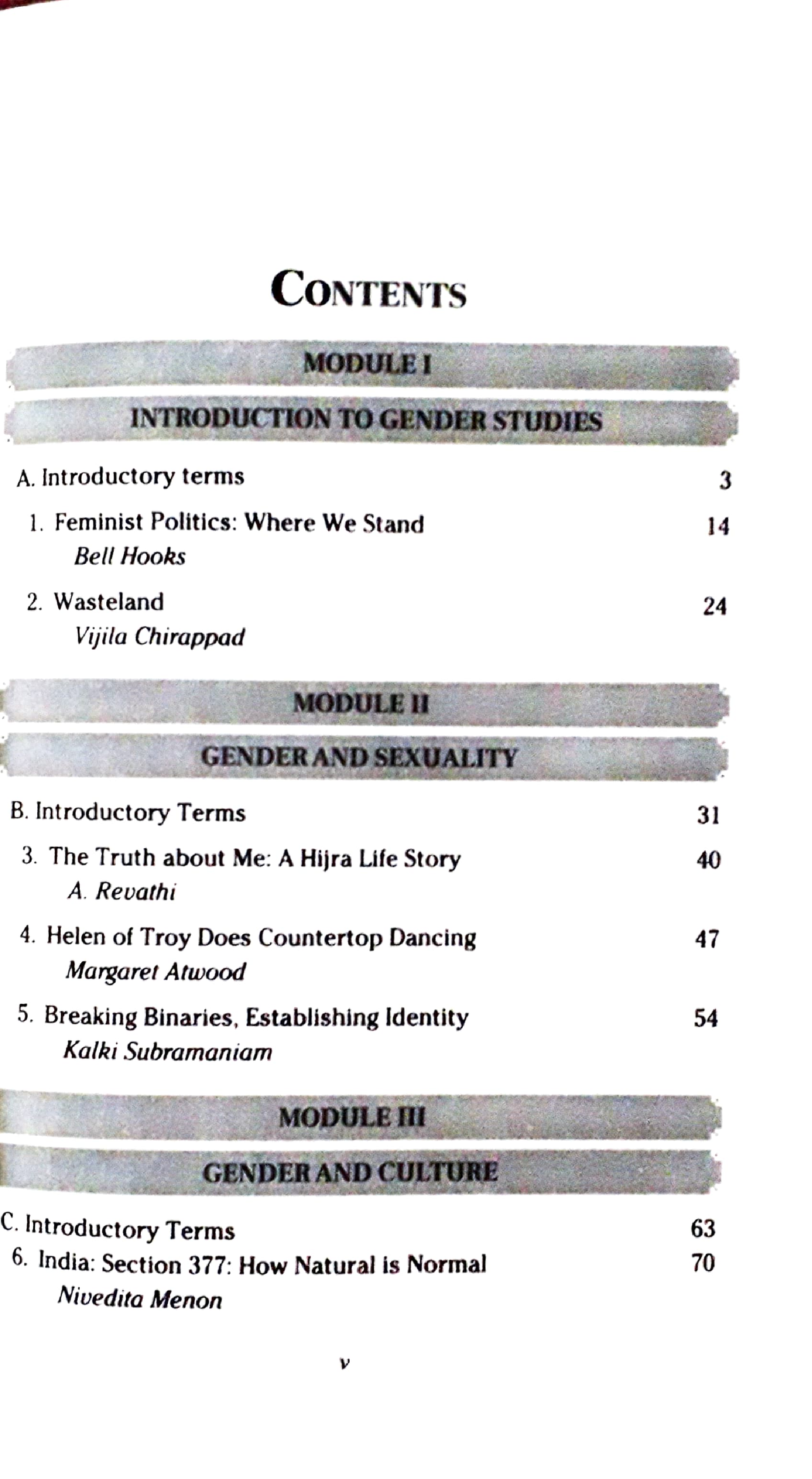 Gender Studies Module- Guide - CONTENTS MODULEI INTRODUCTION TO GENDER ...