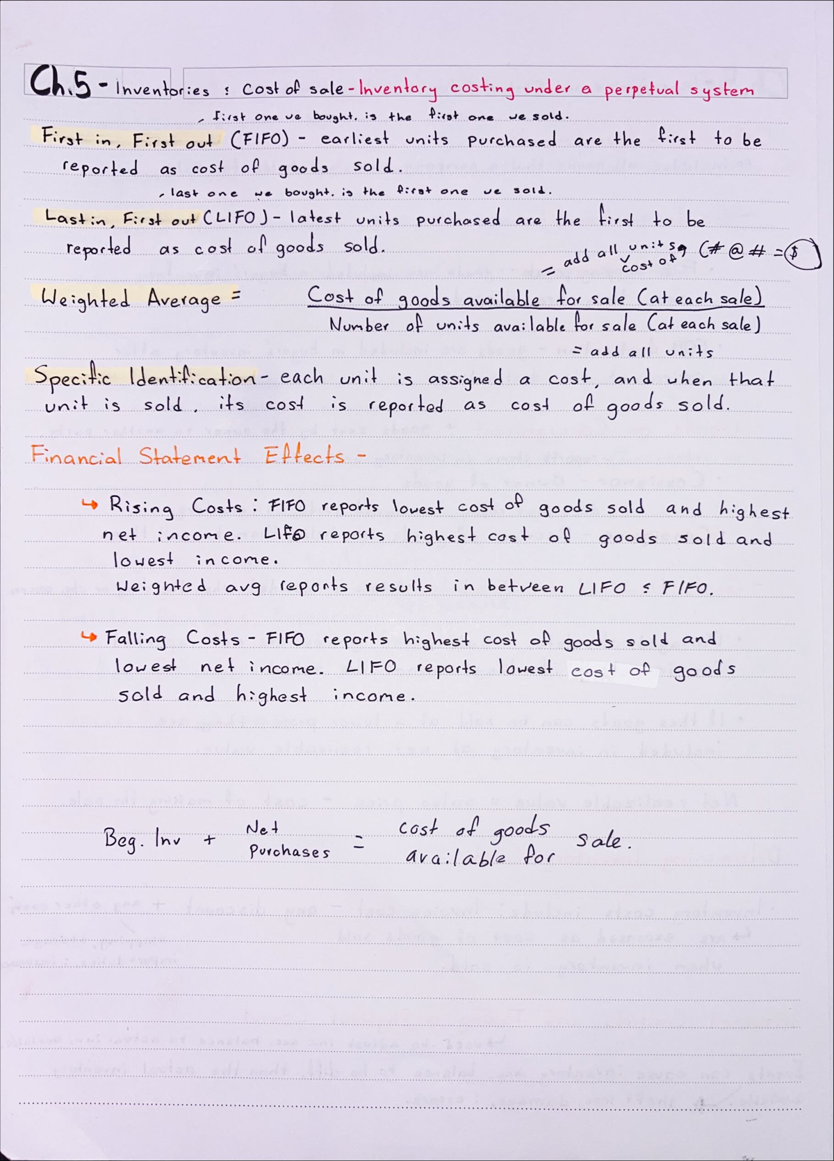 Ch5-pg2 - Chapter 5 Page 2 Lecture Notes - ACCT 2301 - Studocu